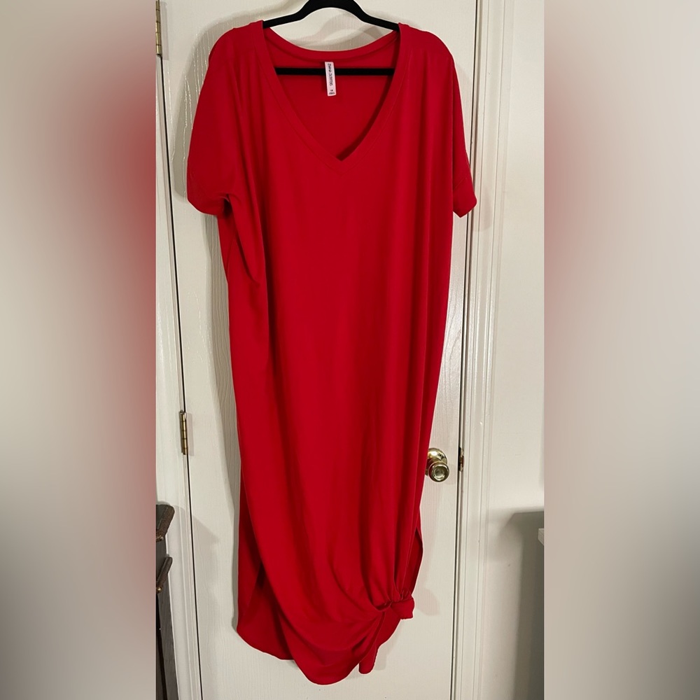 Red Maxi Dress